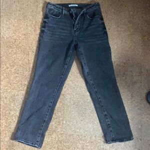 Black pacsun mom jeans
